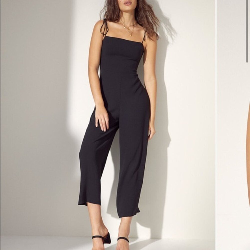 Aritzia Wilfred Zadie Jumpsuit (Blue)